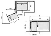 Kệ Góc Liên Hoàn Eurogold EPV101 Nan Oval