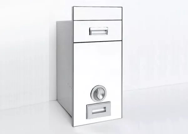 Thùng gạo gương Eurogold C300 Trắng Sữa