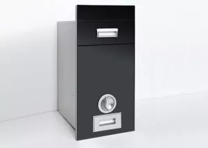 Thùng gạo gương Eurogold C300 Màu Đen