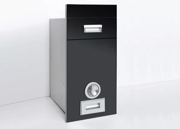Thùng gạo gương Eurogold C300 Màu Đen