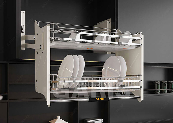 Kệ Chén Dĩa Nâng Hạ Garis GL06E
