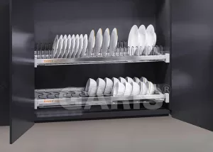 Kệ Chén Cố Định Tủ Trên Garis GB04E