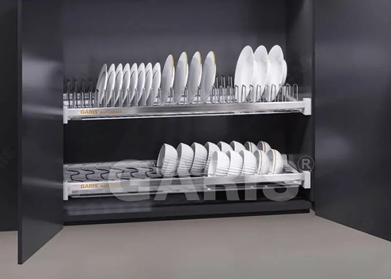 Kệ Chén Cố Định Tủ Trên Garis GB04E