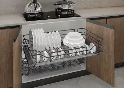 Kệ Đựng Xoong Nồi Bát Đĩa Garis MD04N