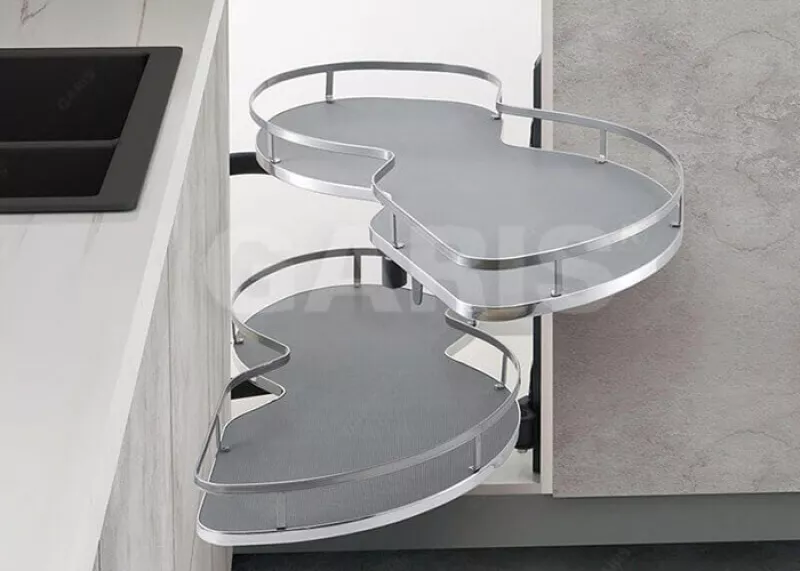 Kệ Góc Chiếc Lá Garis GS03N.90L/R