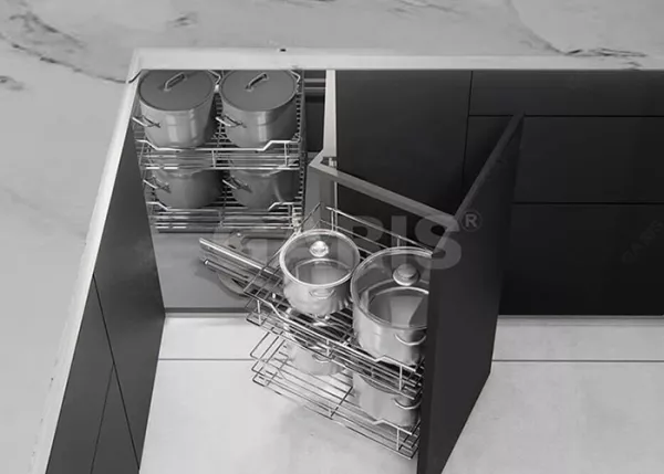 Kệ góc tủ bếp Garis GC02C.45L/R