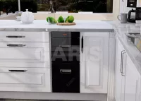 Thùng Gạo Mặt Kính Đen Garis GR07.30B