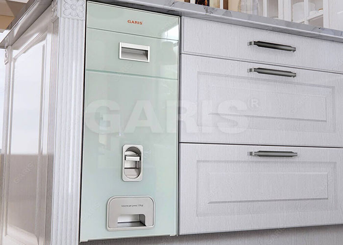 Thùng Gạo Mặt Kính Trắng Garis GB06.30W