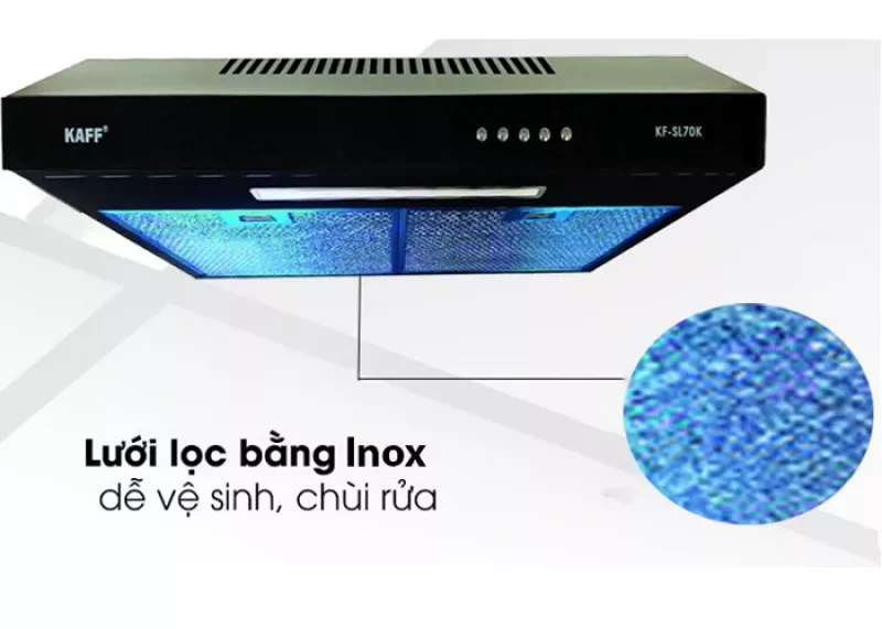 Máy Hút Khử Mùi Kaff KF-SL60KB/SL70KB