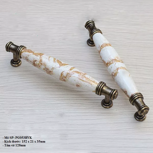 Tay Nắm Cửa Gốm Sứ PG053HVK