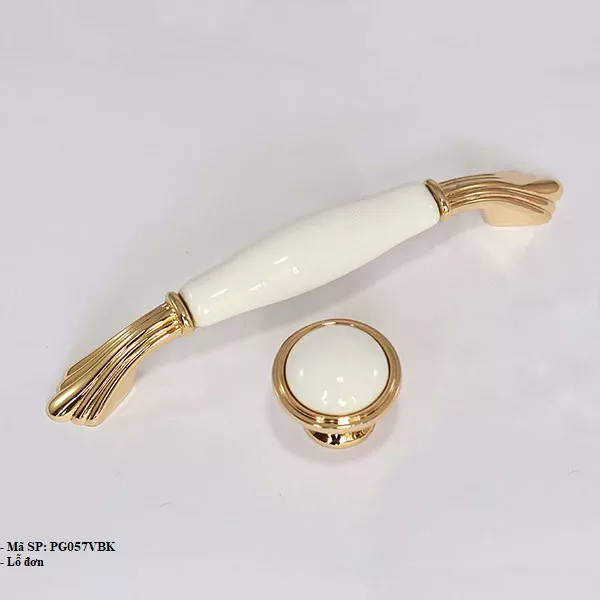 Tay Nắm Cửa Bằng Gốm Sứ PG057VBK