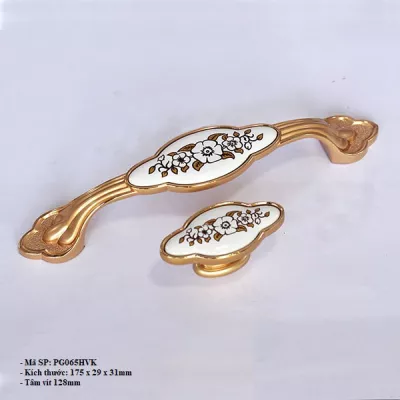 Tay Nắm Cửa Tủ Gốm Sứ PG065HVK