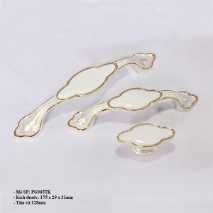 Tay Nắm Cửa Tủ Gốm Sứ PG065TK