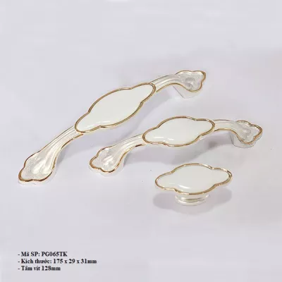Tay Nắm Cửa Tủ Gốm Sứ PG065TK