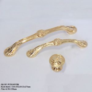 Tay Nắm Cửa Cổ Điển PCD100VBK