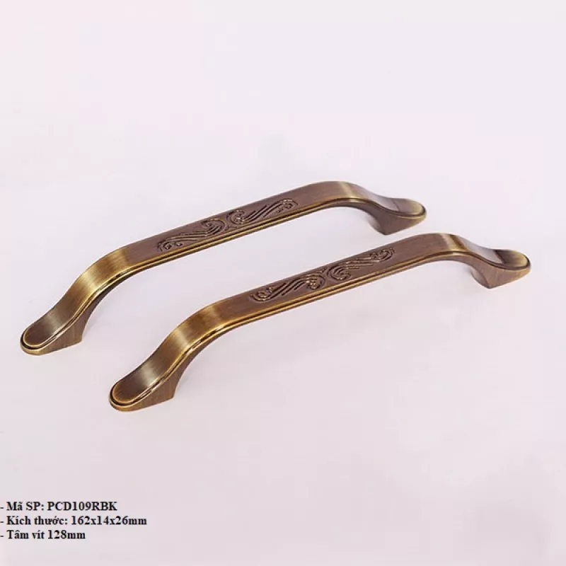 Tay Nắm Cửa Tủ Cổ Điển PCD109RBK