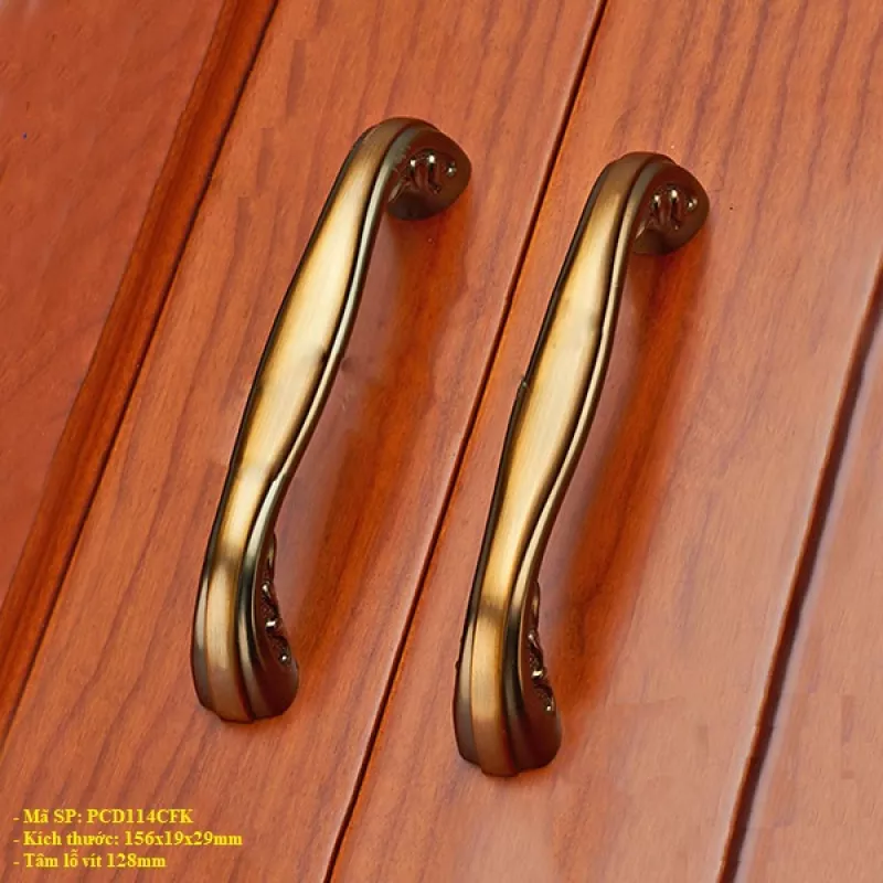 Tay Nắm Cửa Tủ Cổ Điển PCD114CFK