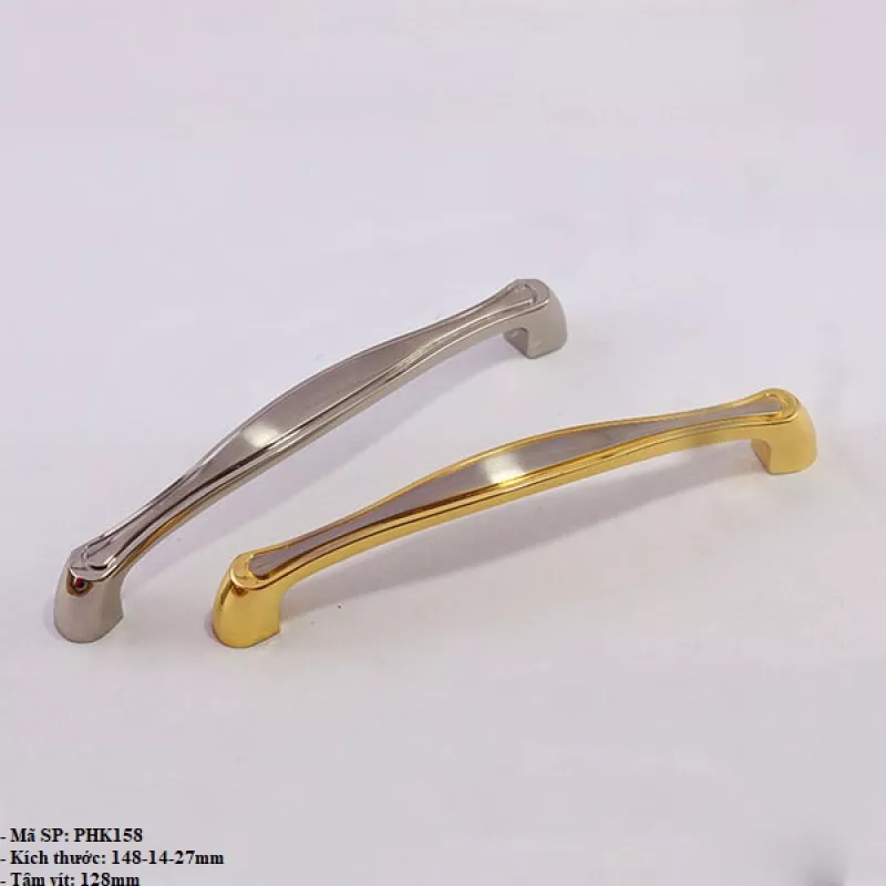 Tay Nắm Cửa Tủ Bằng Hợp Kim PHK158BX