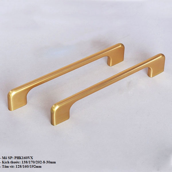 Tay Nắm Cửa Tủ Bằng Hợp Kim PHK160VX