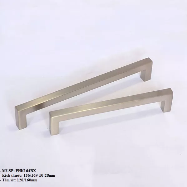 Tay Nắm Cửa Tủ Bằng Hợp Kim PHK164BX