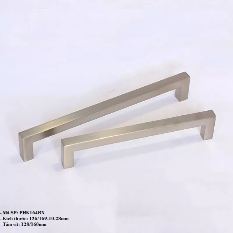 Tay Nắm Cửa Tủ Bằng Hợp Kim PHK164BX