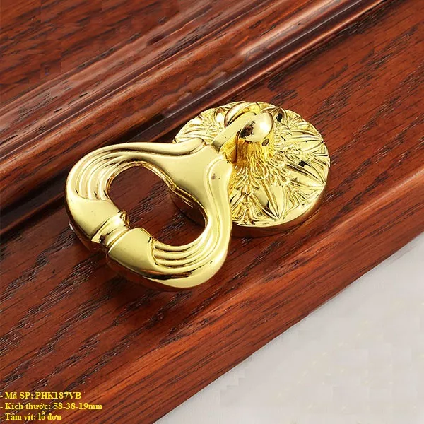 Tay Nắm Cửa Tủ Hợp Kim PHK187VB