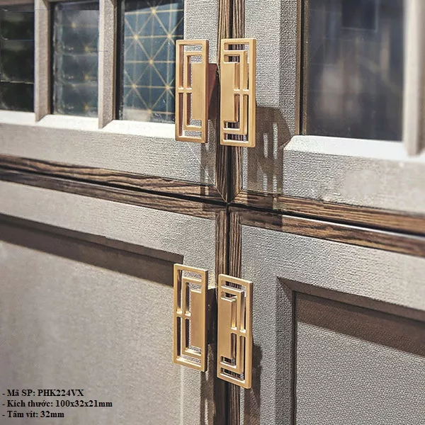 Tay Nắm Cửa Tủ Bằng Hợp Kim PHK224VX