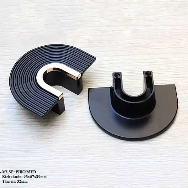 Tay Nắm Cửa Tủ Bằng Hợp Kim PHK228D