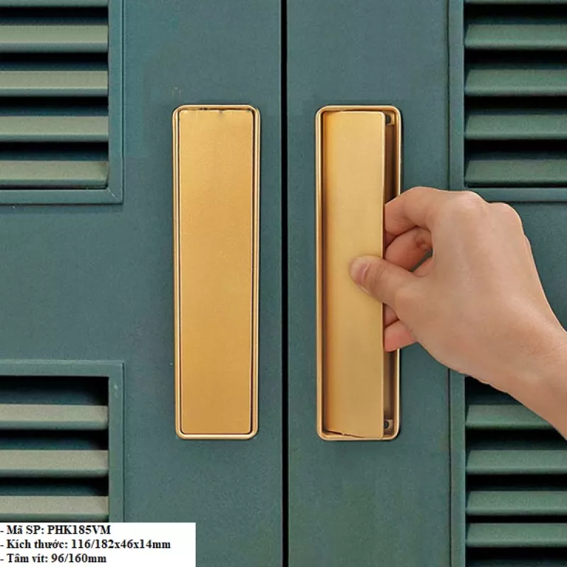 Tay Nắm Cửa Tủ Bằng Hợp Kim PHK185VM