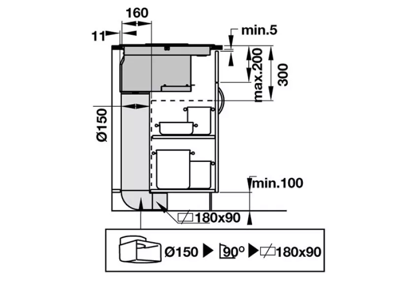Bếp Từ Kết Hợp Hút Mùi Hafele HC-IHH77D 536.61.655