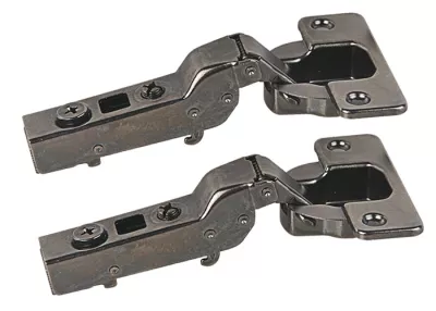Bản Lề Hafele 315.20.751 Màu Đen Lắp Trùm Nửa