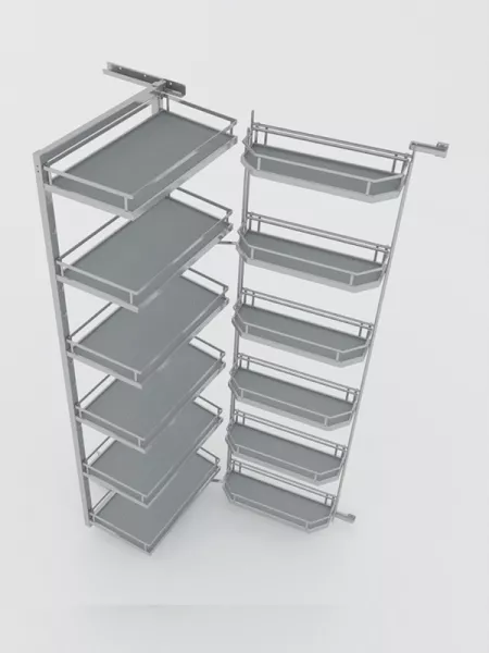 Tủ Đồ Khô 6 Khay Hafele Kara Swing Kosmo 548.65.862