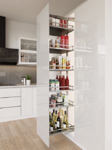 Tủ Đồ Khô 6 Tầng Hafele Kara Swing Kosmo 595.80.803