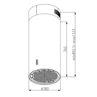 Máy Hút Mùi Đảo KAFF KF-IS308CRB