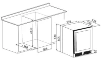 Tủ Rượu KAFF KF-WC01