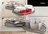 Kệ Góc Hình Lá Hafele Olla Move Trái Kosmo 541.01.814