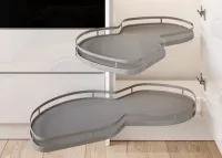 Kệ Góc Hình Lá Hafele Olla Move Trái Kosmo 541.01.814