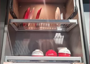 Giá Bát Đĩa Inox 304 Presto Có Khung Cucina 544.40.004