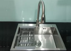 Vòi Rửa Nóng Lạnh Inox Kaff  KF-FC-8603