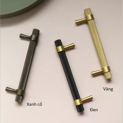Tay Nắm Cửa Tủ Bằng Đồng FD313X