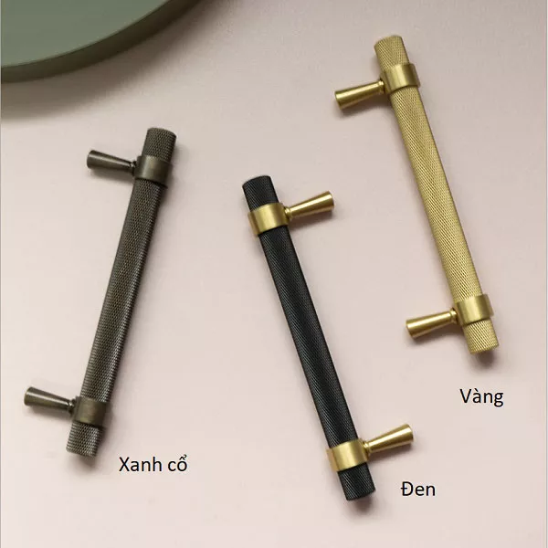 Tay Nắm Cửa Tủ Bằng Đồng FD313X