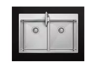 Chậu Rửa Chén Inox Hafele HS20-SSN2S90 567.20.537