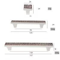 Tay Nắm Cửa Tủ Bằng Đồng FD323B