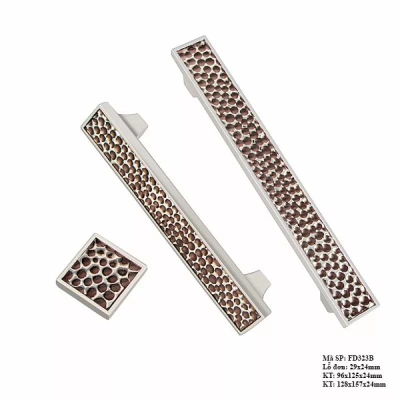 Tay Nắm Cửa Tủ Bằng Đồng FD323B