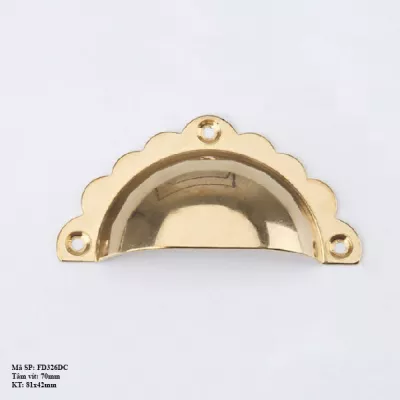 Tay Nắm Cửa Tủ Bằng Đồng FD326DC