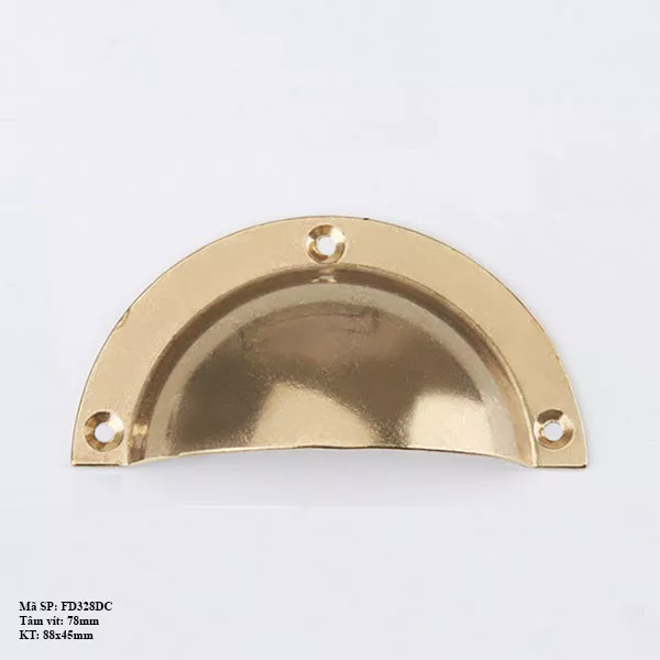 Tay Nắm Cửa Tủ Bằng Đồng FD328DC