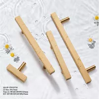 Tay Nắm Cửa Tủ Bằng Đồng Cạnh Vuông FD333VM