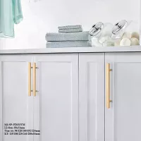 Tay Nắm Cửa Tủ Bằng Đồng Cạnh Vuông FD333VM