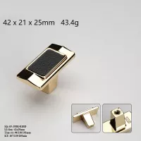 Tay Nắm Cửa Tủ Bằng Hợp Kim Kẽm Mặt Da FHK411BD