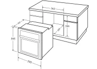 Lò Nướng Âm Tủ Canzy CZ-807TP